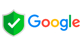 Selo Google Site Seguro de qualidade
